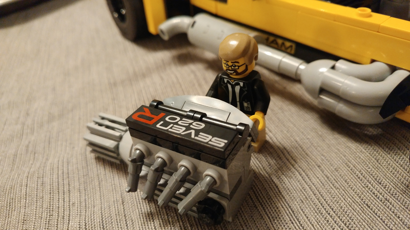 Illustration for article titled Thursday on the Thames: Lego Caterham 620R Review